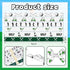 Golf Party Ribbon Set - 6 Pack Golf-Themed Grosgrain Ribbon for Sports Events Bow Ties Packaging Supplies Ribbons Wrapping Craft Ribbons for Sport...
