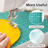 Free Motion Quilting Slider Mat with Tacky Back 12’’ x 20’’, Self-Sticky Quilting Accessory Slip Mat, Help Easy Sewing Mat with Grid Marked - 1 Pi...