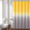 Lush Decor Umbre Fiesta Shower Curtain, 72" x 72", Yellow and Gray...