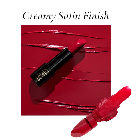 LAURA GELLER NEW YORK Modern Classic Lipstick - Real Rosy - Ultra-Rich Color - Luxurious and Lightweight - Cream Finish...