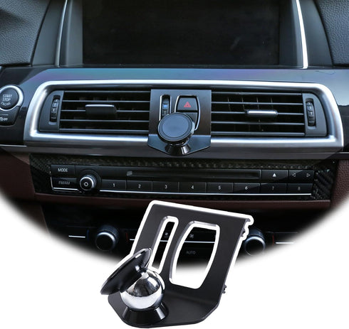 LLKUANG 360-Degree Rotary Cell Phone Holder Mobile Phone Mount Black(magnet) for BMW 5 Series F11 F10 F07 2010-2016 (Black)...