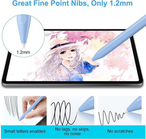 Stylus Pen for iPad (2024-2018) with Fast Charge & Palm Rejection,FOJOJO Active Pencil for Apple iPad Pro 11/13 M4,iPad Air 11/13 M2,iPad Pro 11/1...