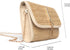 Straw Crossbody Bag for Women, Small Beach Shoulder Bag Woven Bags Travel Handbag Purse with Chain...
