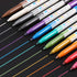 Sunshilor Metallic Markers Medium Point Metallic Marker Pens for Black Paper, Rock Painting, Easter Egg, Halloween Pumpkin, Card Making, Signature...