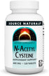 Source Naturals N-Acetyl Cysteine Antioxidant Support 600 mg Dietary Supplement That Supports Respiratory Health* - 120 Tablets...