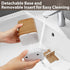 Boperzi Toothbrush Holders for Bathrooms Organizer Countertop, Detachable Anti-Slip Electric Toothbrush Holders for Kids, Toothbrush and Toothpast...
