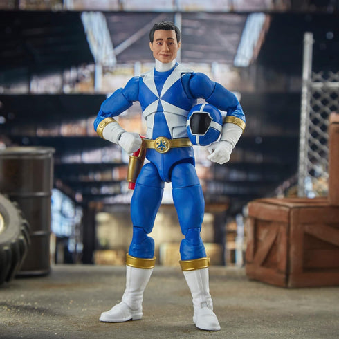 Power Rangers Lightning Collection Lightspeed Rescue Blue Ranger 6-Inch Premium Collectible Action Figure Toy with Accessories, Kids Ages 4 and Up...
