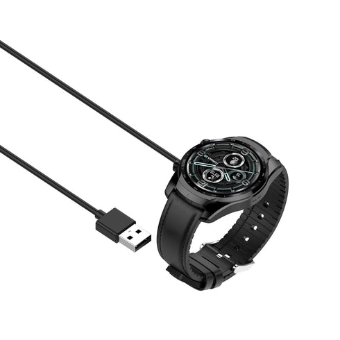 Charger Compatible with Ticwatch Pro 5 Enduro/Pro 5/Pro 3 Ultra/Pro 3/E3 Watch Charger USB Charging Cable Cord 3.3ft Charger for Ticwatch Pro 5 (B...