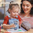 JL012 Handheld Digital Microscope for Kids, 50x-300x Portable Kids Microscope, 2" LCD USB Microscope Camera for Children, Educational Toy Science ...