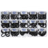 Gelisen 220Pcs Nitrile Rubber O-Rings Kit Thickness 2.4mm 15 Size Universal NBR Metric Washer Gasket Assortment Set for Automotive Faucet Pressure...