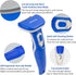 Upgraded Pet Self Cleaning Curved Deshedding Tool, Effectively Reduces Shedding by Up to 95%, Professional Grooming Brush for Small Dogs, Cats and...