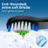 Replacement Toothbrush Heads 10 Pack Compatible with Bitvae Daily D2 Rechargeable Toothbrush, for D2 Toothbrush Heads Refills, Black...