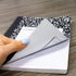 BAZIC Composition Book Wide Ruled 100 Sheet, Premium Black Marble Notebook, Writing Journal Comp Lined Notebooks for Office School, 1-Pack...