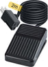 Foot Switch Normally Off Press and Hold to ON 6.6FT UL Cable & Plug, Dead Man Pedal Momentary 15A 250VAC US 3-Prong Piggyback for Lichtenberg Mach...