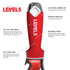 9-In-1 Painter’s Tool - LEVEL5 | Multi-Use Knife, Hardened Carbon Steel | Metal Hammer End | Pro-Grade Finishing Tools | 5-200...