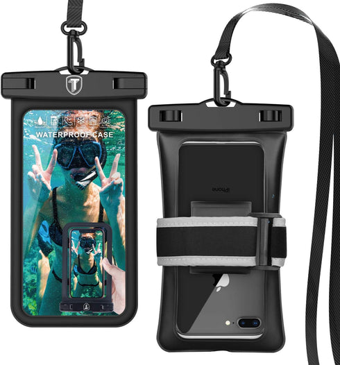 Takfox [Floating Waterproof Phone Pouch for Samsung Galaxy S24 Ultra S23 Plus S22+ S21 Note 20 Ultra A14 A03S A13 A23 A51 A71 A54 A15 5G iPhone 15...