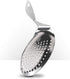 Piña Barware's The Bender - Stainless Steel Commercial Bent Handle Julep Style Cocktail Bar Strainer, Polished Finish 1 Pack...