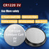 15 Count CR1220 Battery 3V Lithium Button Cell Coin 1220 Batteries...