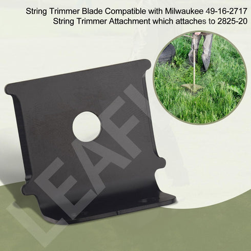 2 Pack 42-26-0024 Steel Line Cut-Off Blade Compatible with Milwaukee 2725-20-(H35A) 2828-20-(L66A) M18 String Trimmer and for DeWalt DCST925M1-Typ...
