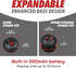 AYL Mini Speaker System, Portable Plug in Speaker with 3.5mm Aux Audio Input, External Speaker for Laptop Computer, MP3 Player, iPhone, iPad, Cell...