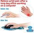 Non Slip Gel Mouse Pad Wrist Support Wrist Rest for Office, Computer, Laptop & Mac - Comfortable & Lightweight for Easy Typing & Pain Relief-Ergon...