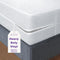 BLISSFORD Plastic Mattress Protector Zippered Cot Size, Waterproof Vinyl Mattress Cover, Heavy Duty Noiseless Mattress Encasement...