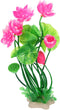 VOCOSTE 1pcs Fish Tank Aquarium Decorations Plants, Mini Aquarium Decorations PE Ceramics Plants for Aquarium Decorations, Pink 8.27"...