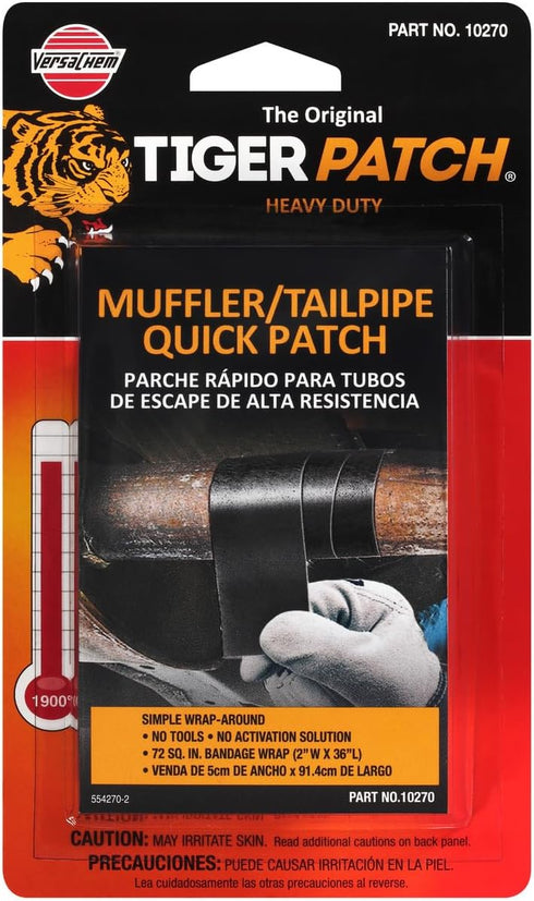 Versachem Tiger Patch Muffler & TAILPIPE WRAP - 2 INCH X 36 INCH...