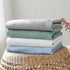 MEXXI Muslin Baby Blanket, Quilt Blanket for Baby, 4-Layer Super Soft and Lightweight Crib Blanket for Unisex Baby Girls Boys 43 * 39 (Sage Green)...
