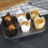 180 Pieces of Tulip Baking Paper Cups Cupcake Muffin Liners Pans Wrappers in 3 Colors, White, Natural, Brown...