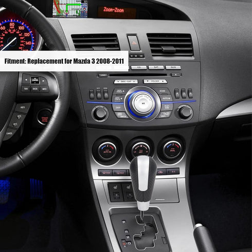 for mazda 3 shift knob, Car Gear Shift Knob Replacement for Mazda 3 2008?2011 Automotive Gear Shifter Knob Head Interior Accessories (Matte)...