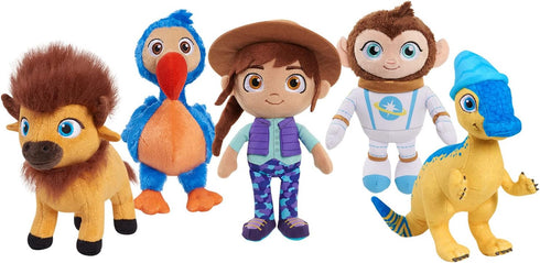 Just Play Netflix Ridley Jones Collectible Plushie Peaches Toy, 8-Inch Stuffed Animal, Astronaut Monkey, Kids Toys for Ages 3 Up...