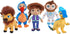 Just Play Netflix Ridley Jones Collectible Plushie Peaches Toy, 8-Inch Stuffed Animal, Astronaut Monkey, Kids Toys for Ages 3 Up...
