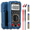 Digital Multimeter Tester,6000 Counts AC/DC Voltage&DC Current Multi Testers Voltmeter Measures Temperature/Resistance/Continuity/Diodes NCV/Date ...