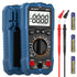 Digital Multimeter Tester,6000 Counts AC/DC Voltage&DC Current Multi Testers Voltmeter Measures Temperature/Resistance/Continuity/Diodes NCV/Date ...