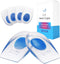Heel Cushions for Heel Pain Relief (4 Pack) - Gel Heel Cushion Inserts, Gel Heel Cups Heel Pain Relief, Heel Pads Shoes, Heel Support Heel Inserts...