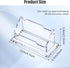 Acrylic Business Card Holder Business Card Display Clear Business Desk Card Holder Acrylic Clear Card Holder Card Organizer for School Home and Of...