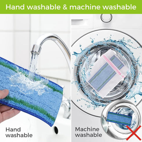 Mop Pad Accessories for iRobot Braava Jet m6 Series Ultimate Robot Mop,Upgrade M6 Wet mop mat Washable and Reusable Robot Wet Mopping Pad Replacem...