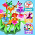 FUNZBO Flower Garden Building Toys - STEM Toy Gardening Gift for Kids, Toddler Girls Toys, Sorting and Stacking Toys, Kids Crafts, Toddler Toy Gif...