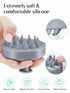 HEETA Scalp Massager Hair Growth, Soft Silicone Scalp Scrubber Shampoo Brush for Exfoliation, Dandruff Removal Head Massage Stress Relax, Wet & Dr...