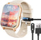 Compatible with Hwagol Smartwatch Charger, Lamshaw Magnetic USB Charging Cable Replacement Charger Cable Compatible with Hwagol Z40 1.85 Inch Smar...