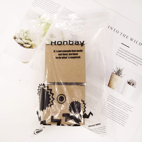 Honbay 4PCS Cute Small Ceramic Buddha Statues Monk Figurines Sculptures for Outdoor Home Decoration...