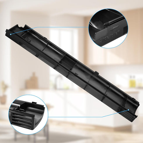 MDX61912701 Microwave Vent Grill for LG LMV2031ST, LMH2016ST, YOBFO Airflow Design Microwave Oven Top Vent Grille Replace Models AP5202555, 211939...