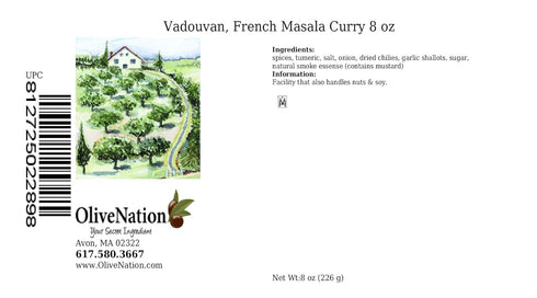 OliveNation Vadouvan, French Masala Curry Spice, Rich and Savory Seasoning Blend - 8 ounces...