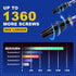 21Pieces T7-T40 Security Torx Screwdriver Bit Set,Impact Tough Magnetic Torx Head Power Bits, S2 Alloy Steel Star Bit with Impact Magnetic Bit Hol...