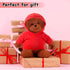 6 PCS Stuffed Bear Clothes Tee Shirt Sublimation Plush Bear Shirts Classic Stuffed Animal Bear T Shirts Hoodie 14-18 Inches Stuffed Bear Dolls...