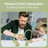 Gogzy - Parent-Child Interactive Silicone Baby Toy Set - Suction Cups Education Teething Toys for Infant Toddler Ages 6M+, BPA Free (Olive)...