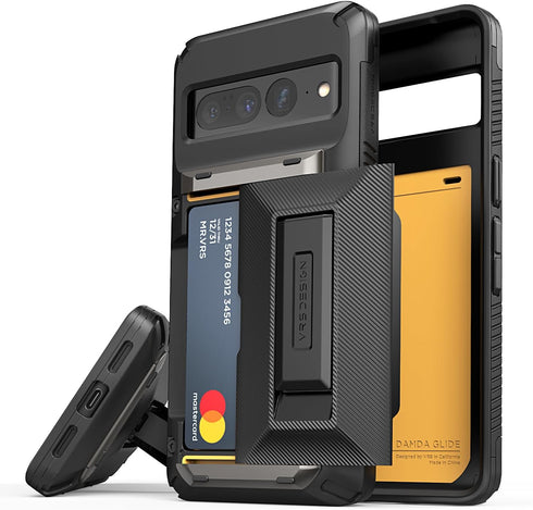 VRS DESIGN Damda Glide Hybrid Phone Case for Pixel 7 Pro, Functional Sturdy Case Compatible for Pixel 7 Pro Case (2022) Black...
