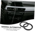GLEAVI 2 Pairs Plastic Horn Gasket Abs Speaker Spacers Plastic Washers Auto Speaker Adapter Ring Speakers for Vehicles Speaker Spacers Doss Speake...