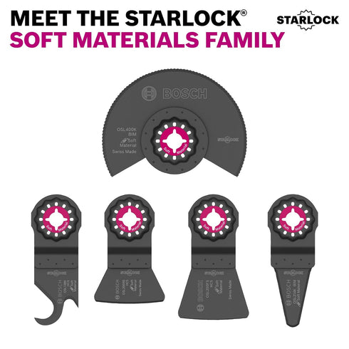 BOSCH OSL200RS 1-Piece 2 In. Starlock Oscillating Multi Tool Soft Materials High-Carbon Steel Rigid Scraper Blade for Removing Tough Sealants, Adh...